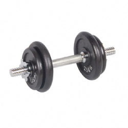 10KG Black Paint Dumbbell Set